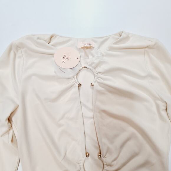 Camila Coelho Reyes Bodysuit in Beige Small - Picture 5 of 15